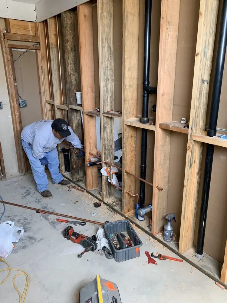 Commercial rough-in plumbing for Gas Line Repair in Wincoma